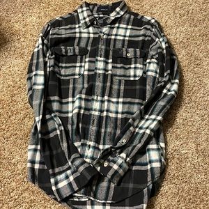 American Eagle, flannel shirt, athletic fit, medium